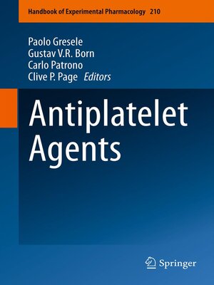 cover image of Antiplatelet Agents